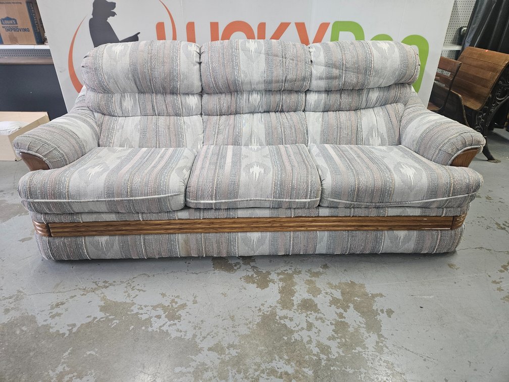 Upholstered Couch - Measures 36" Tall × 88" Wide × 38" Deep