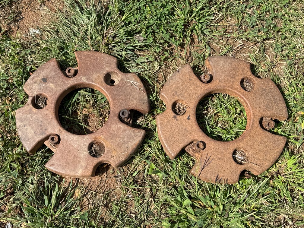 Farmall Front Wheel Weights (2) Included 