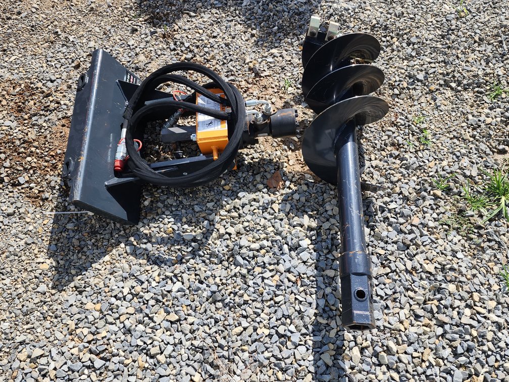 Wolverine 12" Mini Skidsteer Auger 