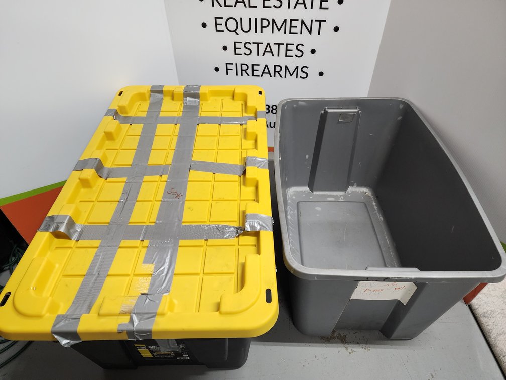 40 Gallon Storage Tote w/ Lid - Tote Without Lid 