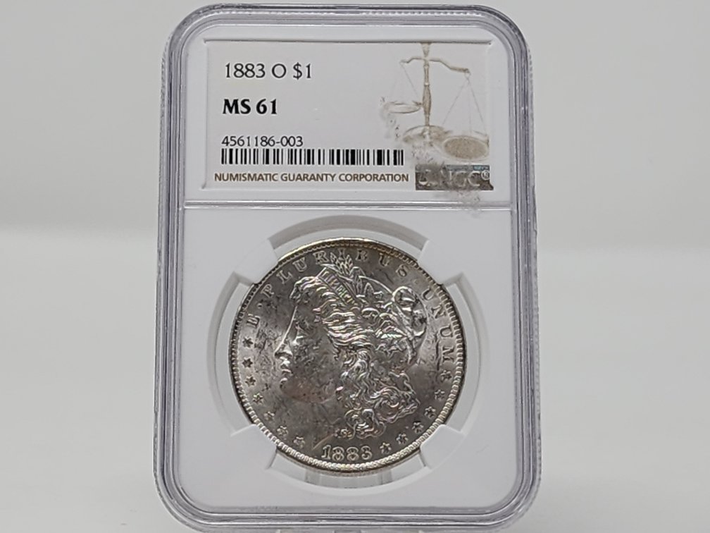 NGC MS 61 1883-O Morgan Silver Dollar 
