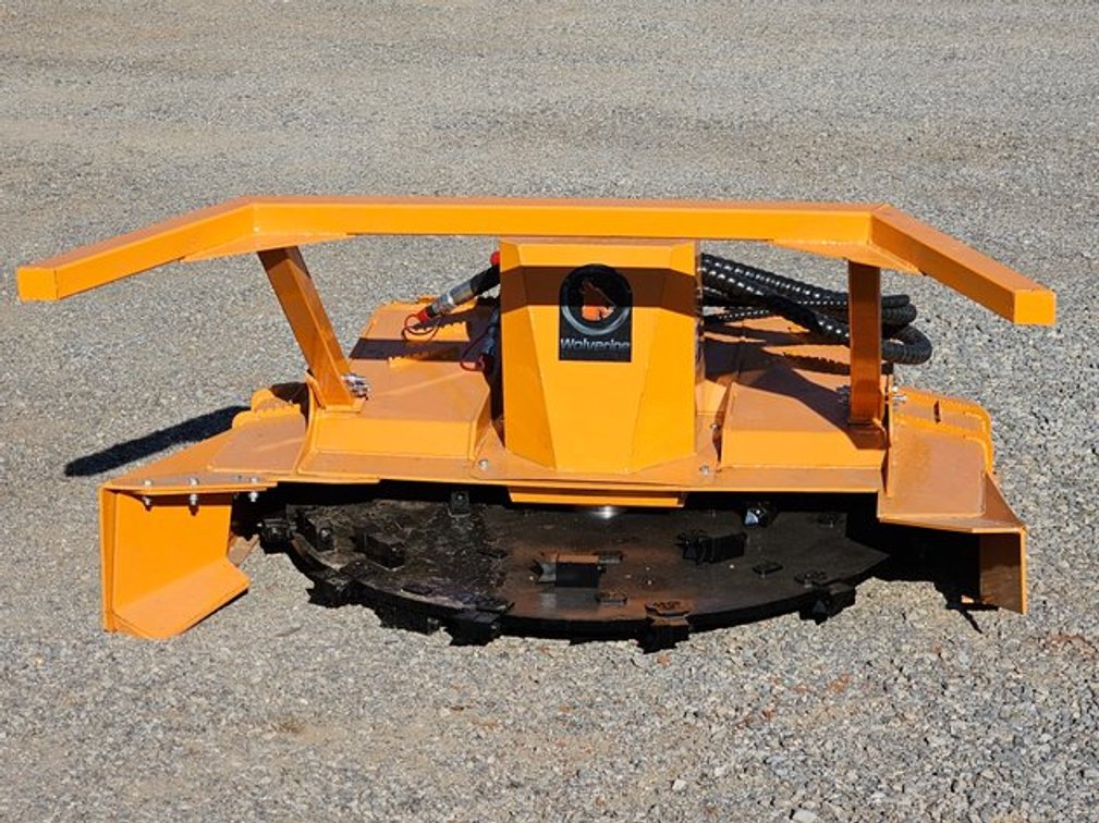 Unused Wolverine Forestry Disc Mulcher Skid-Steer Quick Attach - DM-13-72W