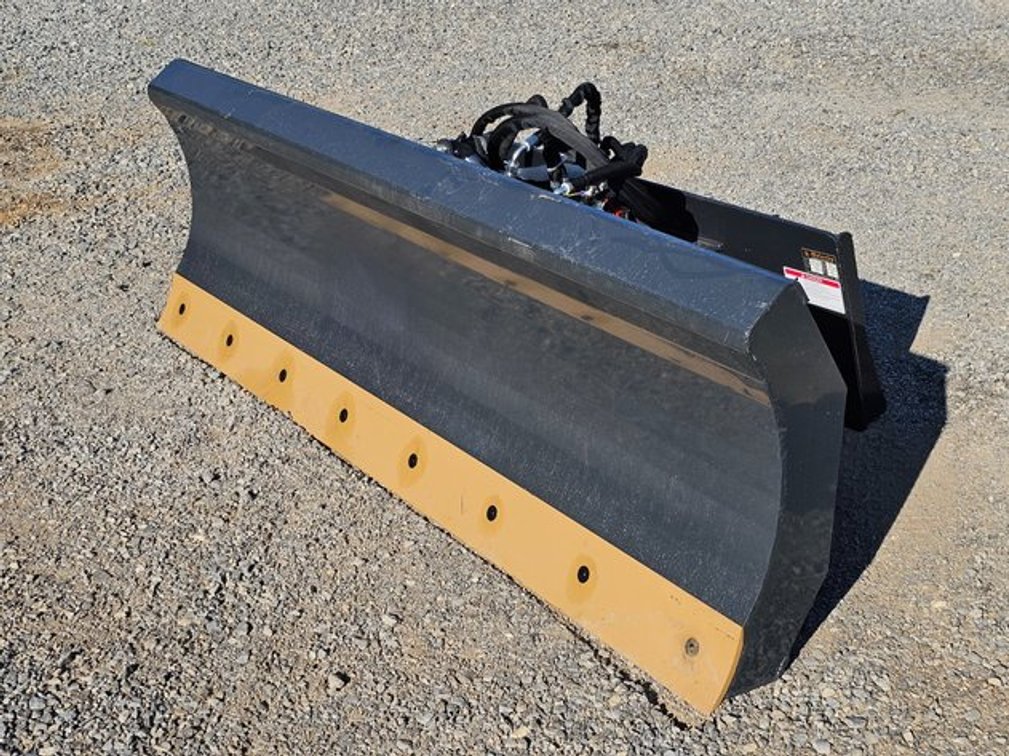 Unused Wolverine 84" 6-Way Dozer Blade Skid-Steer Quick Attach - SWDB-11-84W