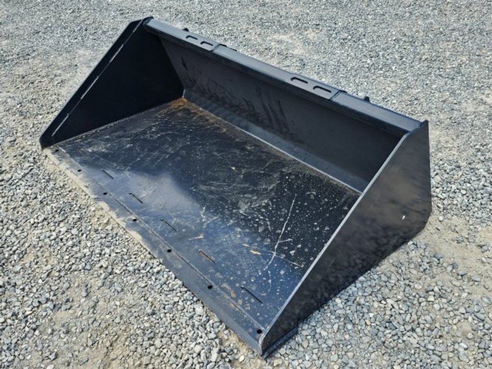 Unused Wolverine 68" Track Duty Bucket Skid-Steer Quick Attach - TDB-11-68W 
