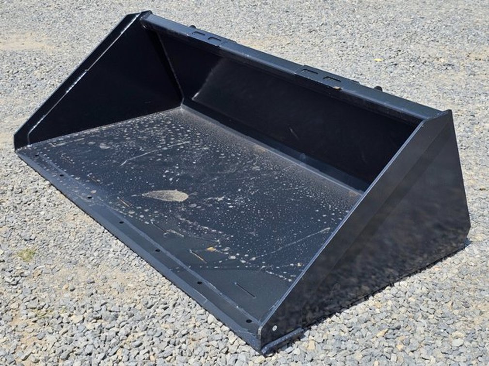 Unused Wolverine 74" Track Duty Bucket Skid-Steer Quick Attach - TDB-11-72W 