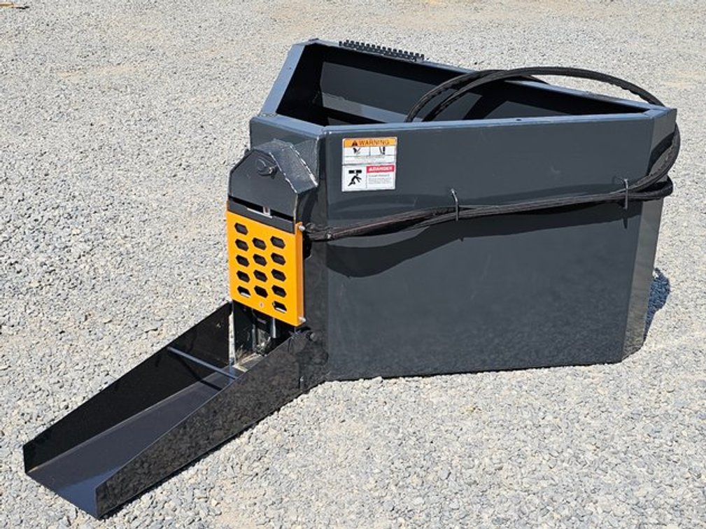 Unused Wolverine Hydraulic Concrete Chuter Skid-Steer Quick Attach - CCT-11-148V