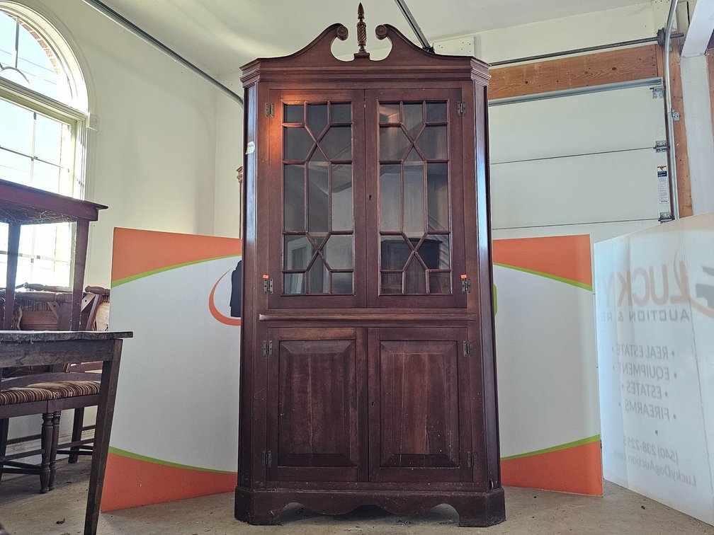 Corner Cabinet - Measures 86" Tall x 42" Wide x 26" Deep