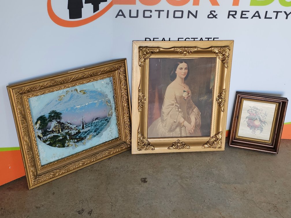 Framed Art/Prints - Largest is 27.5" x 23" - 3 Included 