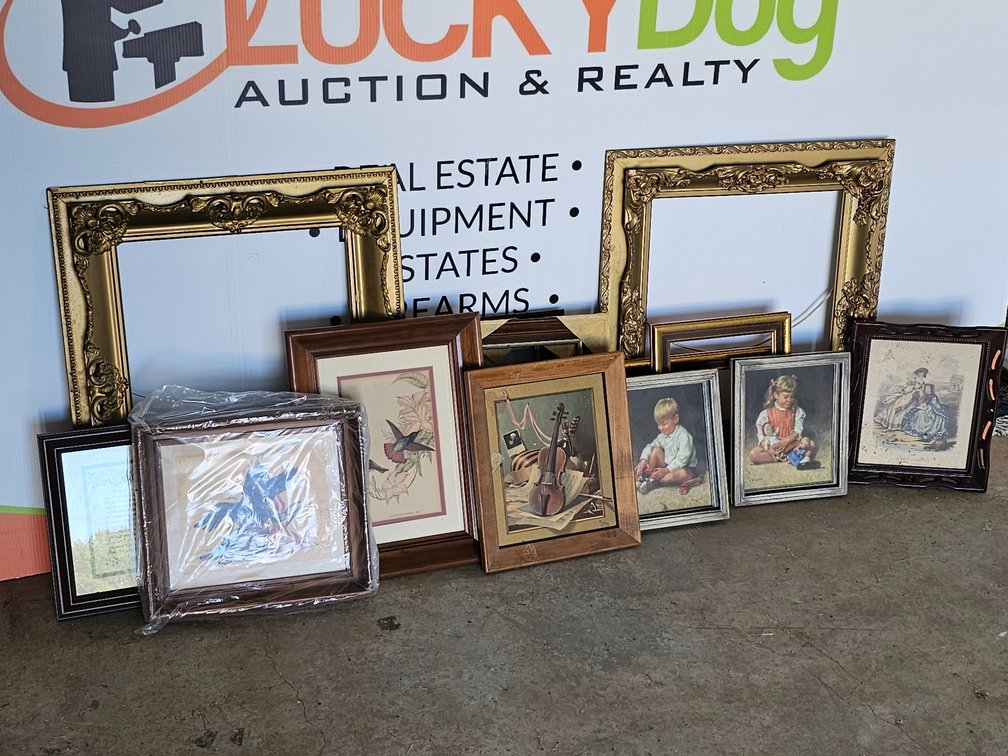 Assorted Frames - Prints - Art - 13 +/- Pieces Included 