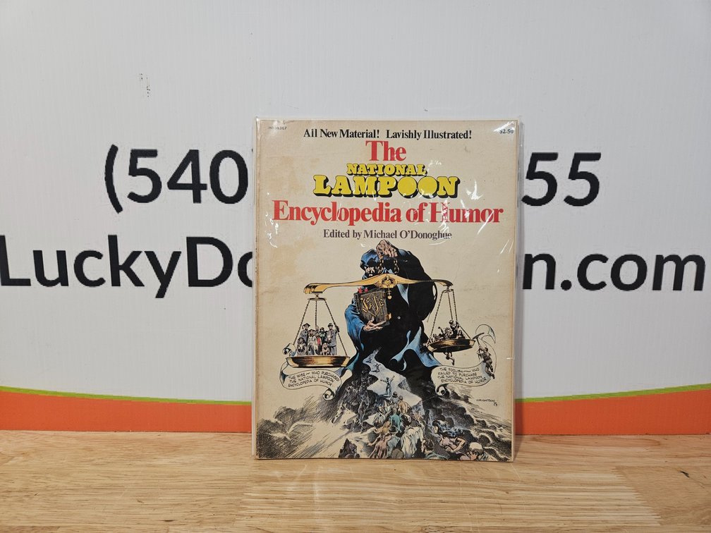 Vintage National Lampoon Encyclopedia Of Humor Copyright 1973