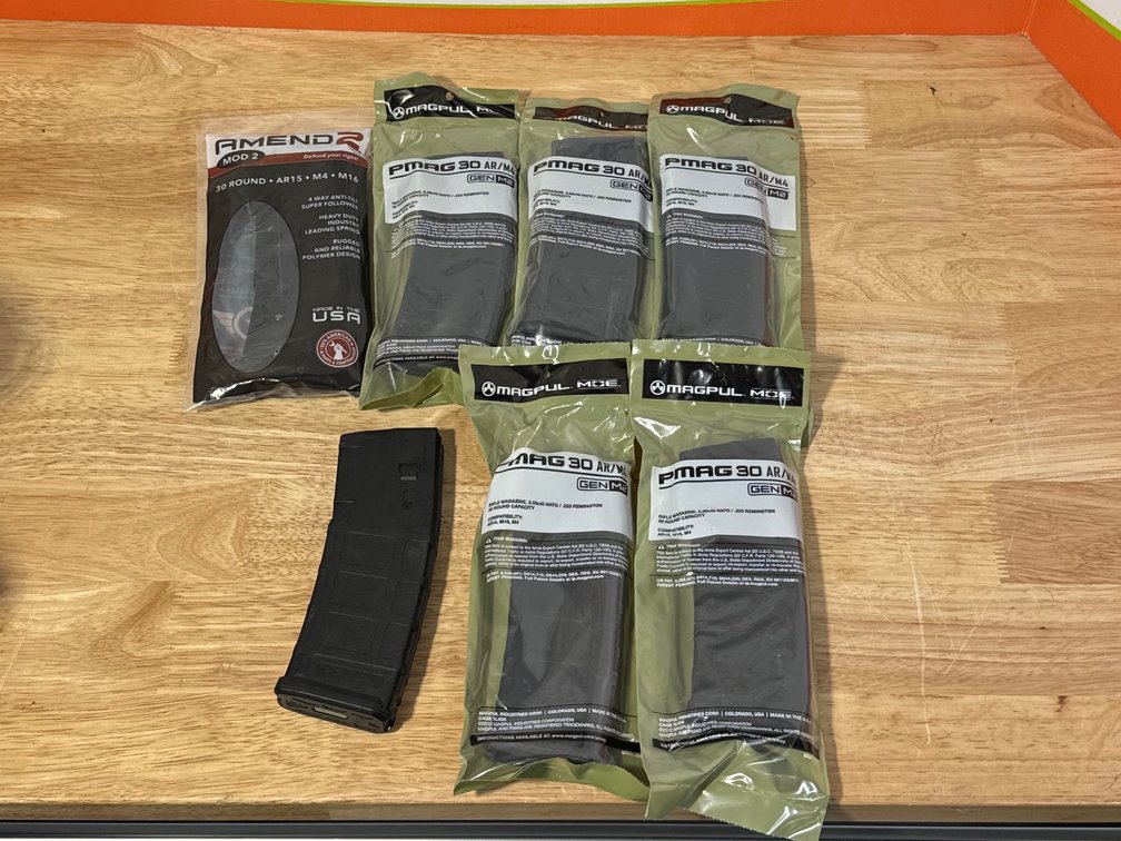(6) Pmag 30 Rd AR Mags - Amend2 30Rd Mag 