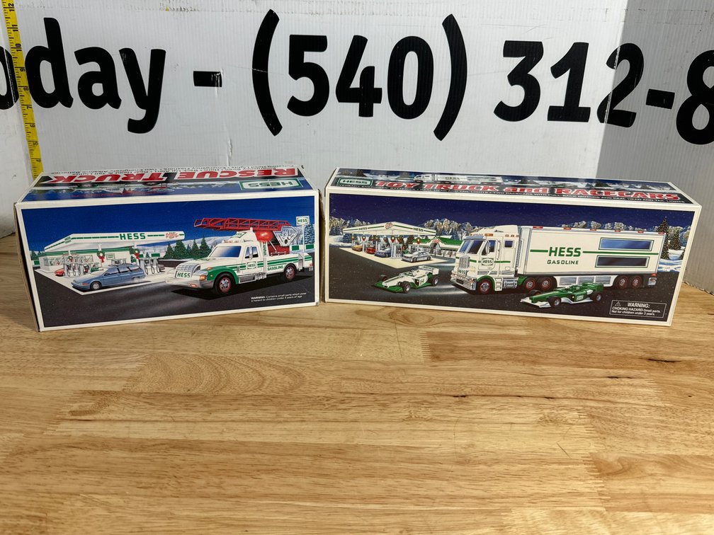 Hess Toy Truck and Race Cars - Hess Rescue truck 