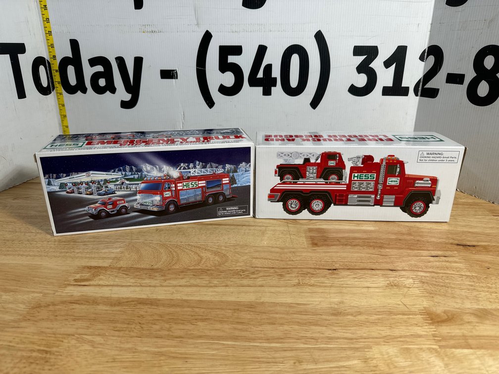 Hess Emergency Truck and Rescue Vehicle - Hess Fire Truck and Ladder Rescue
