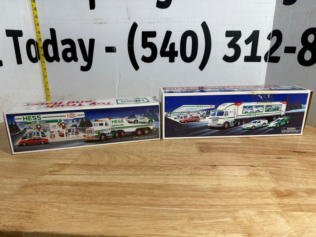 Hess Toy Truck and Racer - Hess Toy Truck and Racers 