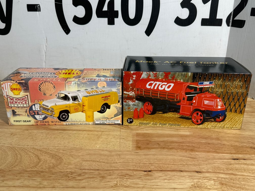 Shell 58 GMC Tanker - Citgo Mack AC Fuel Tanker 