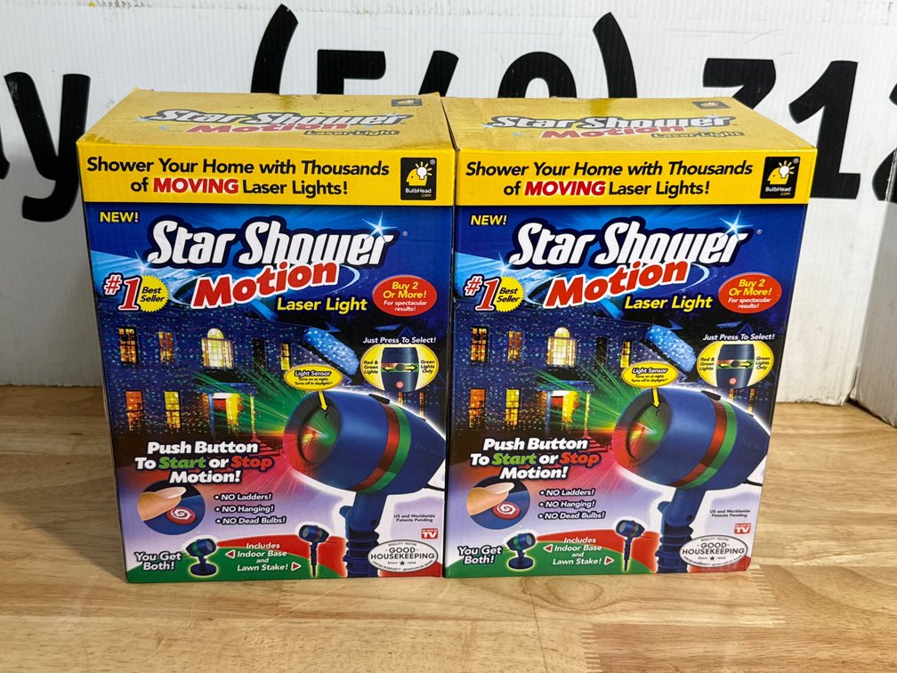Star Shower Motion Laser Lights (2)