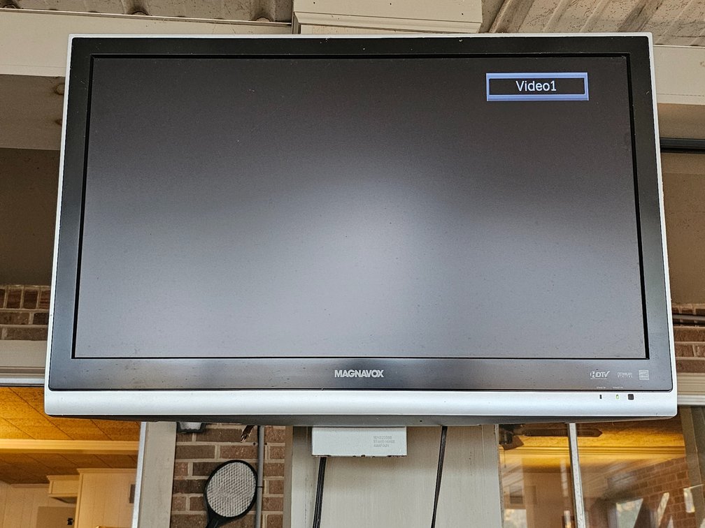 Maganvox 36" - Flat-Screen TV w/ Remote and Wall-Mount