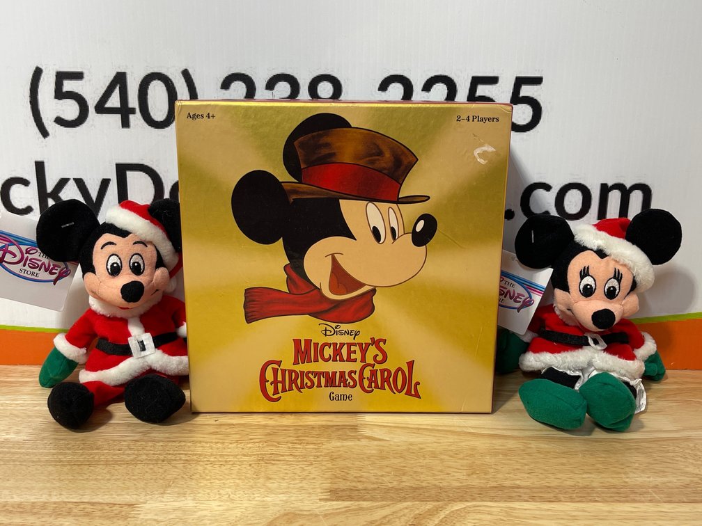 Disneys Mickey’s Christmas Carol Game - Christmas Mickey and Minnie Mouse