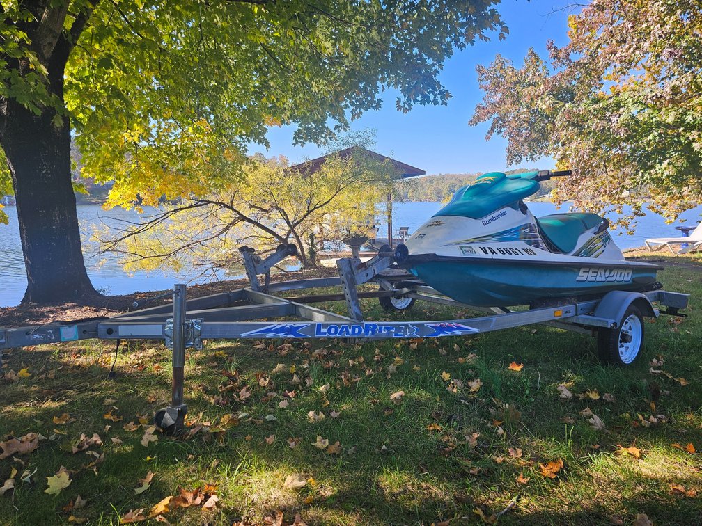 1996 SeaDoo SPX (ZZN41074J596) w/ Trailer - No Title For Trailer