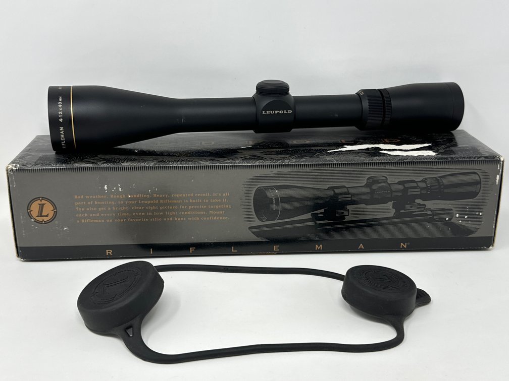 Leupold Rifleman 4-12x40 - 1” Tube - Wide Duplex Reticle - w/ Box 
