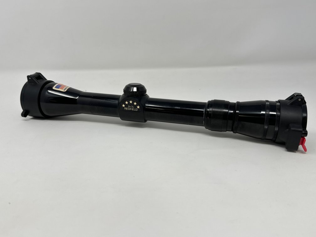 Redfield 2-7x - 1” Tube - Duplex Reticle - USA Made - Scope Caps