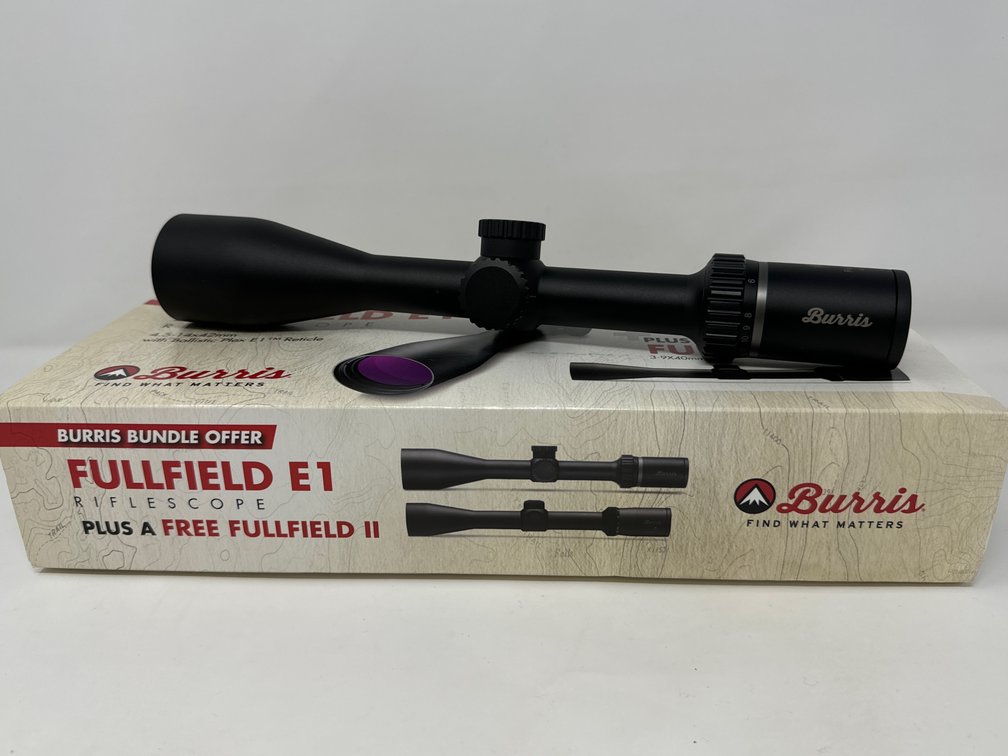 Burris Fullfield E1 4.5-14x42 - 1” Tube - Ballistic Plex E1 Reticle - w/ Box 