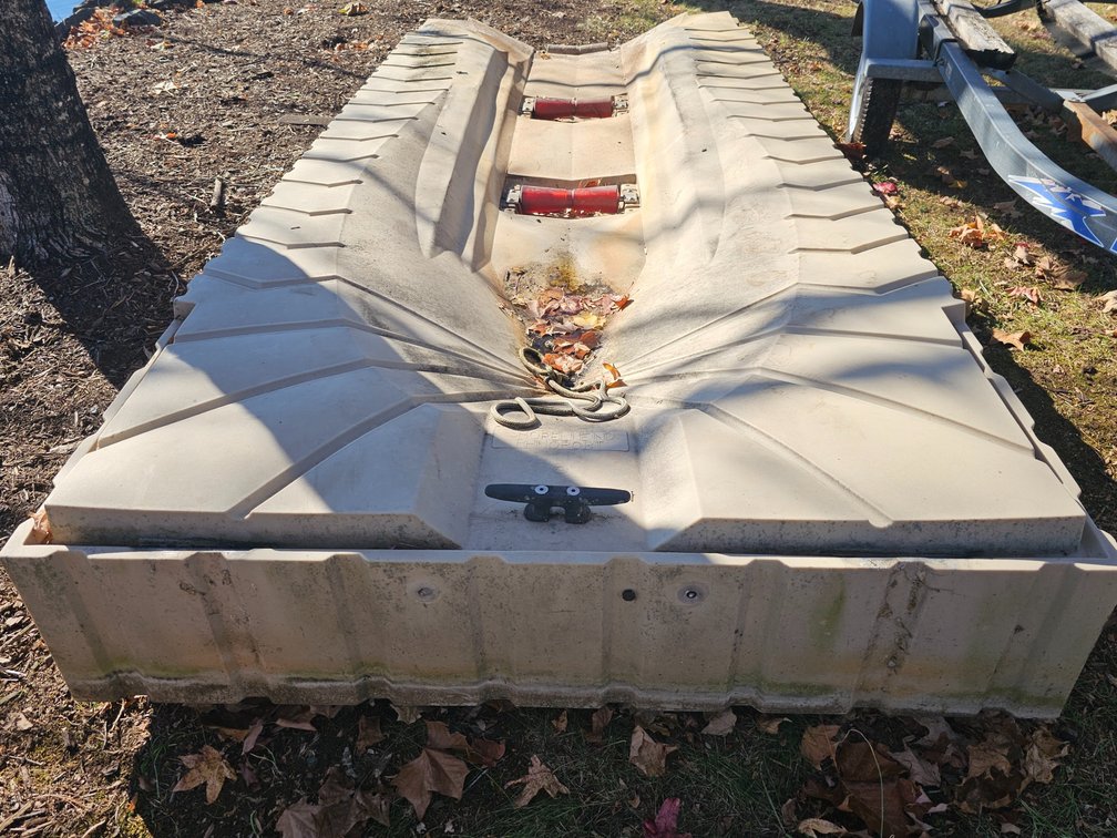 RhinoPort Jet Ski Dock - Has Been Removed From Water - All Hardware Included 