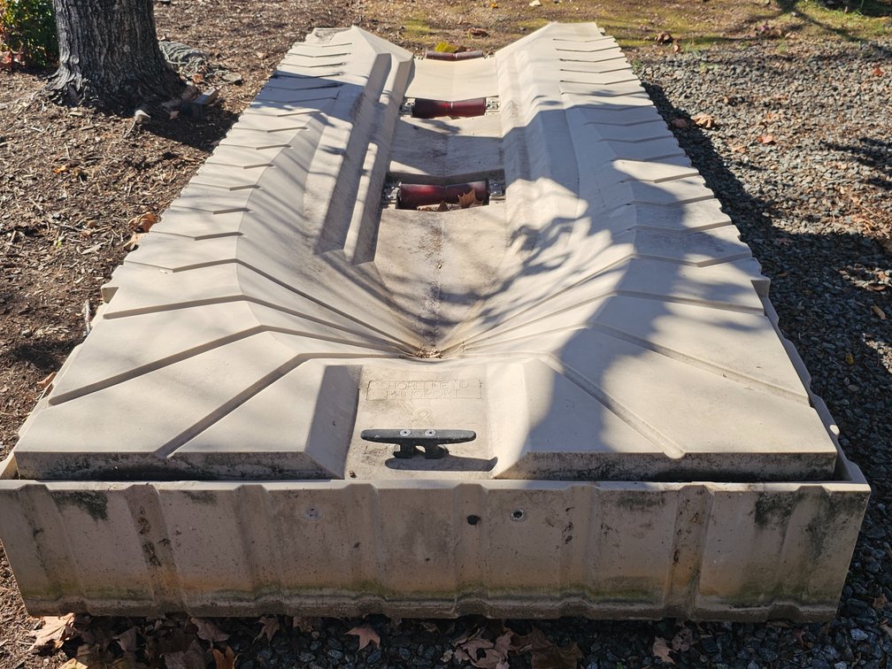 RhinoPort Jet Ski Dock - Has Been Removed From Water - All Hardware Included 