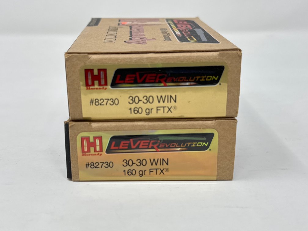 Hornady Leverevolution .30-30 Win 160 Gr FTX - (2) Boxes, 40 total