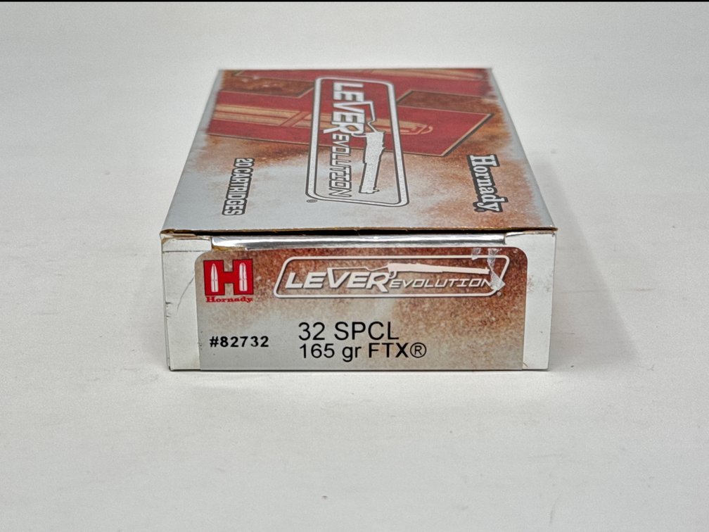 Hornady Leverevolution .32 Spcl 165 Gr FTX - (1) Box of 20