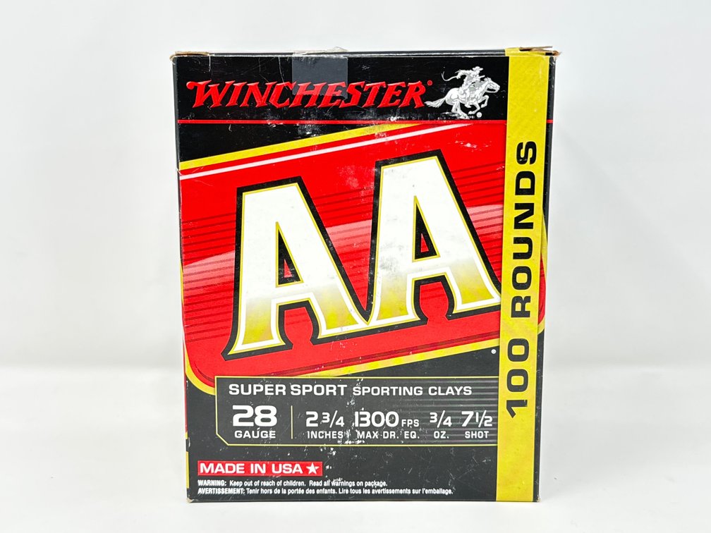 Winchester AA 28 Ga 2.75” 7.5 Shot - 100rds