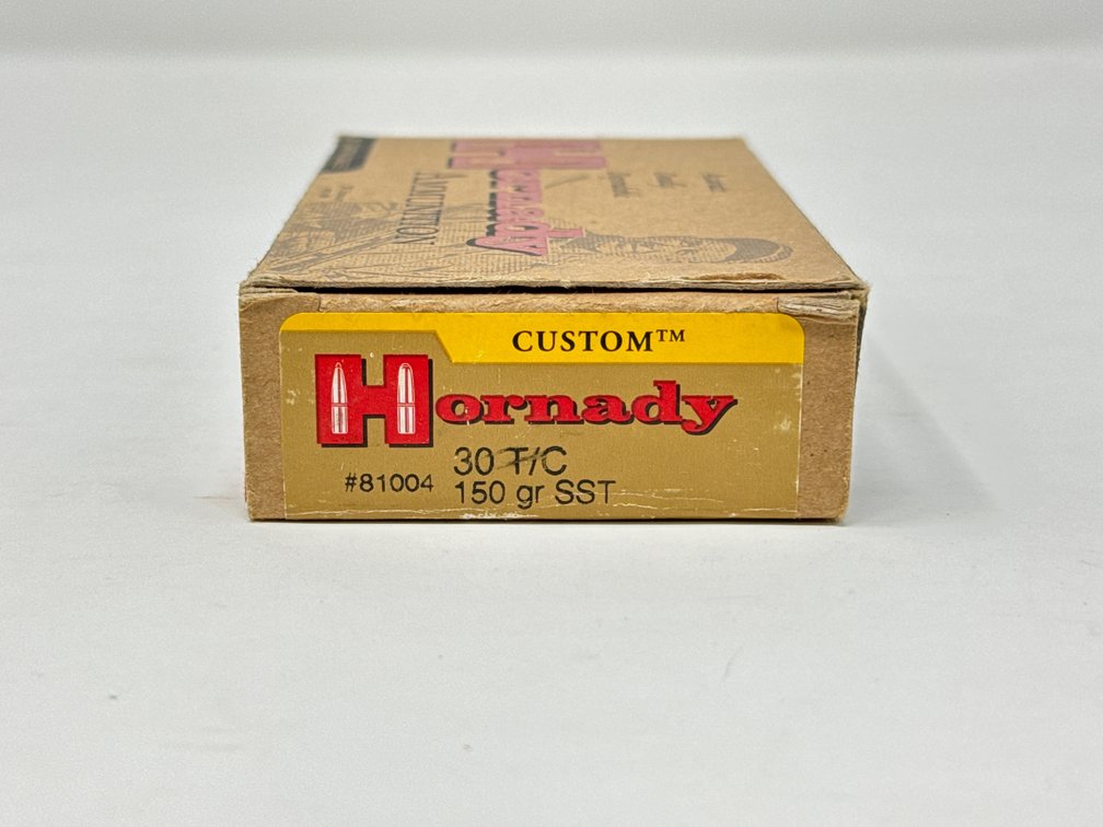 Hornady Custom .30 T/C 150 Gr SST - 1 Missing, 19 Total