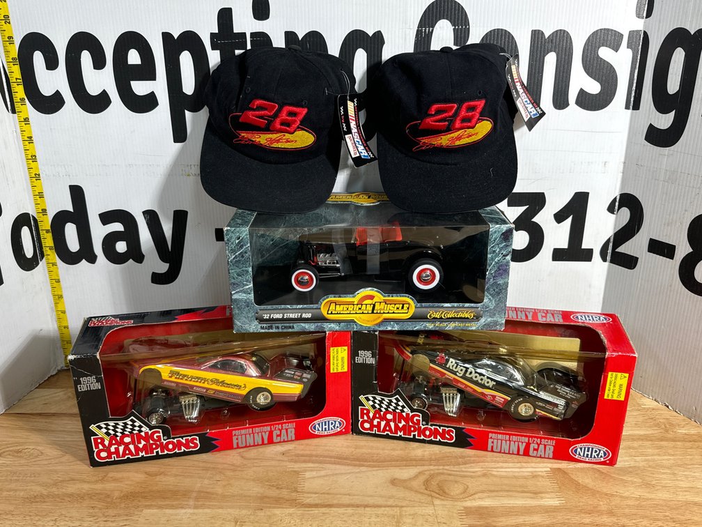 Nascar Hats (2) - NHRA Drag Cars - 32’ Ford Street Rod