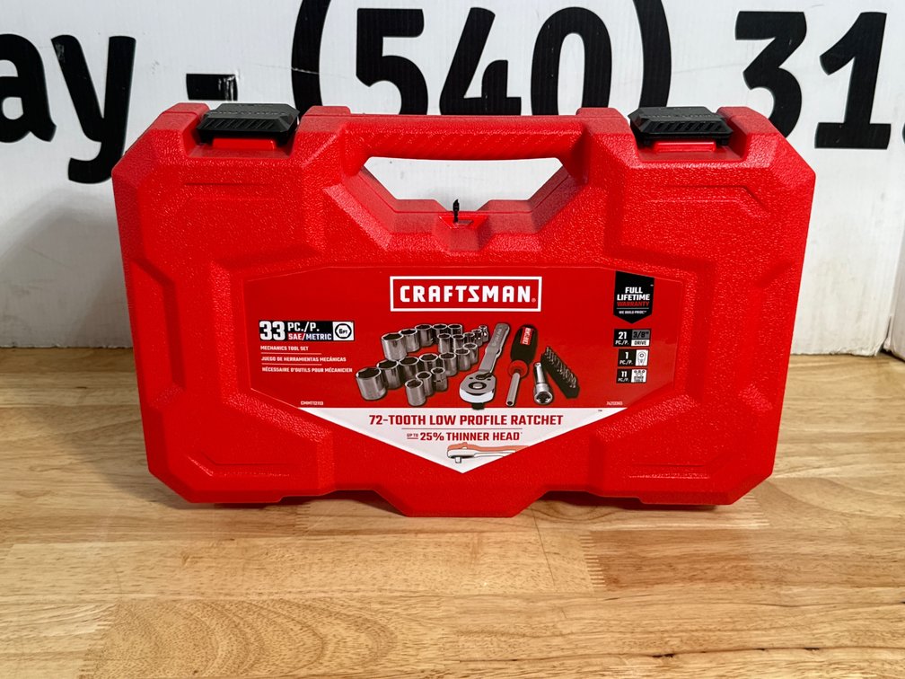 Craftsman 33pc Ratchet Tool Kit