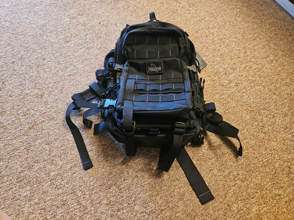 Malediction Hard Use Gear Book Bag/Backpack 