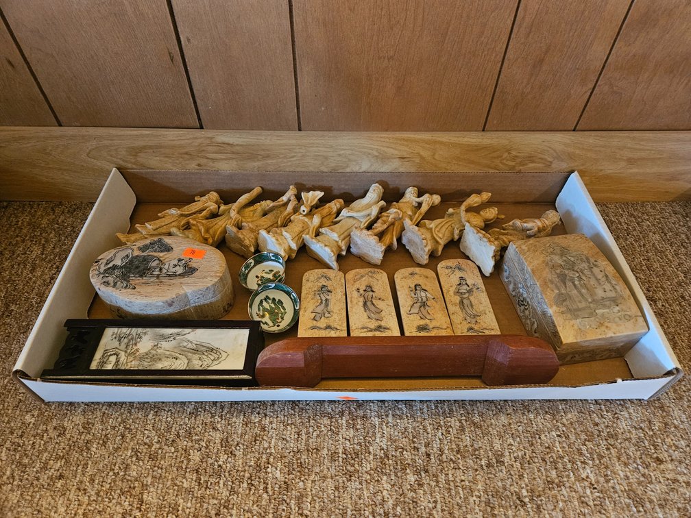 Japanese Stone Figurines and Decor 