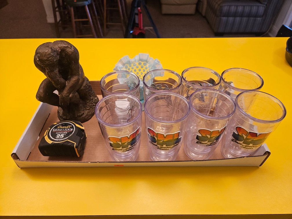SML Tervis Tumblers - Man Figurine - Stanley Ruler - Fenton and More 