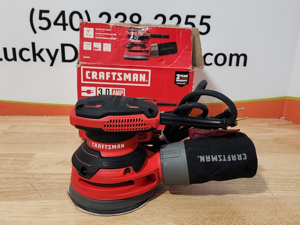 Craftsman 3.0 Amp 5" Random Orbital Sander 