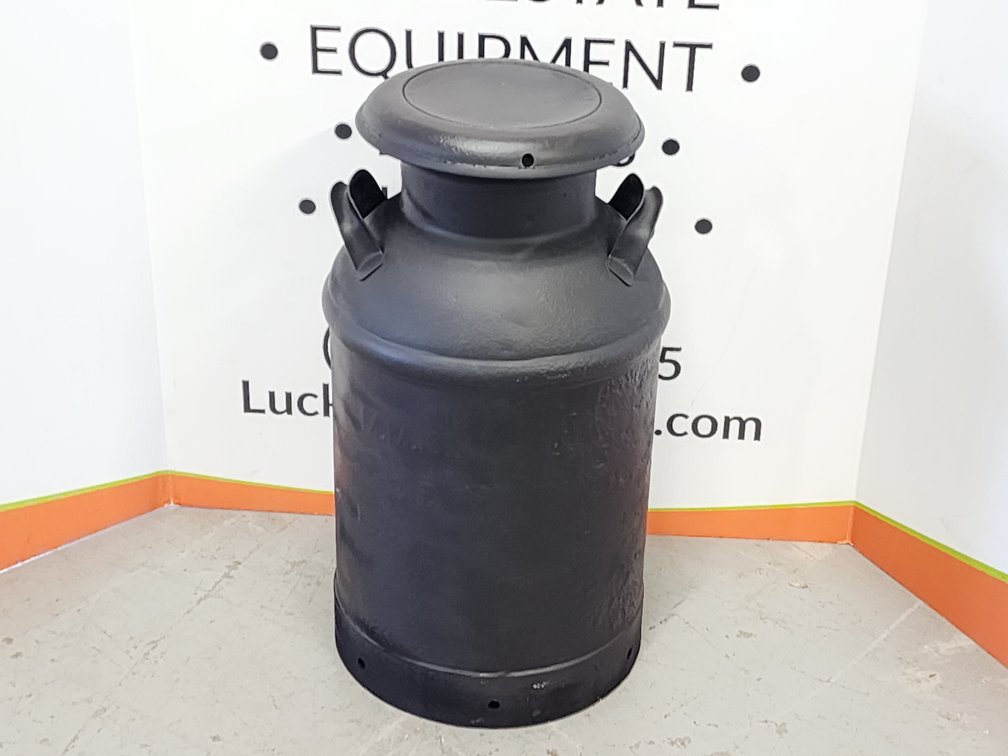 Metal Milk Can Measures 24" Tall 