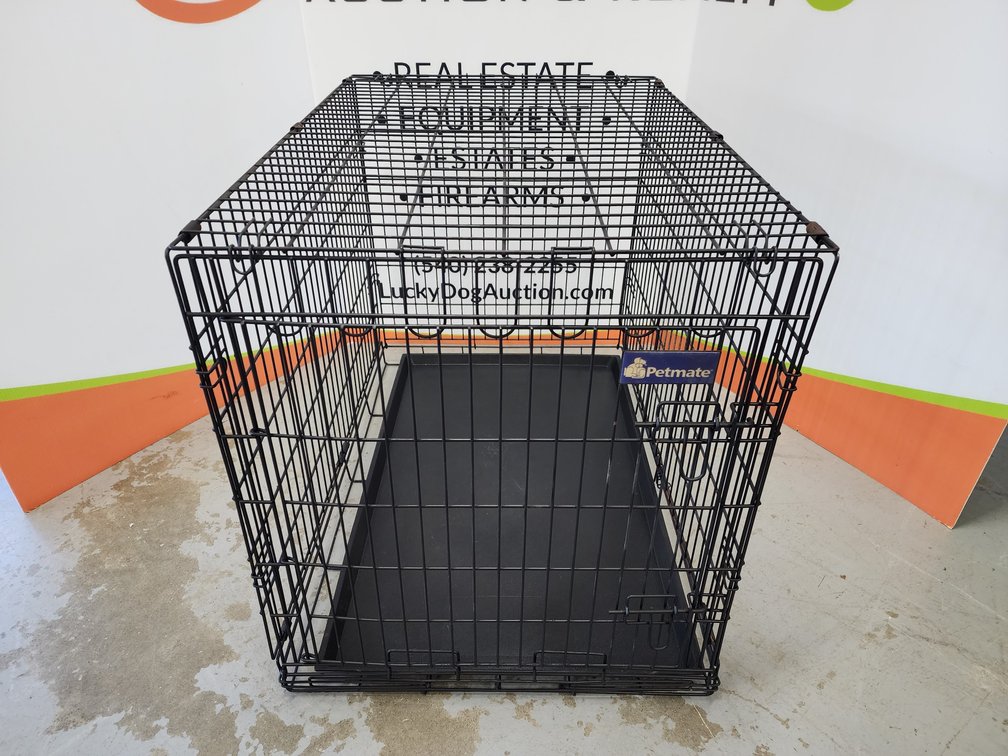 Petmate Metal Pet Crate Measures 27" Tall x 24.5" Wide x 36" Deep