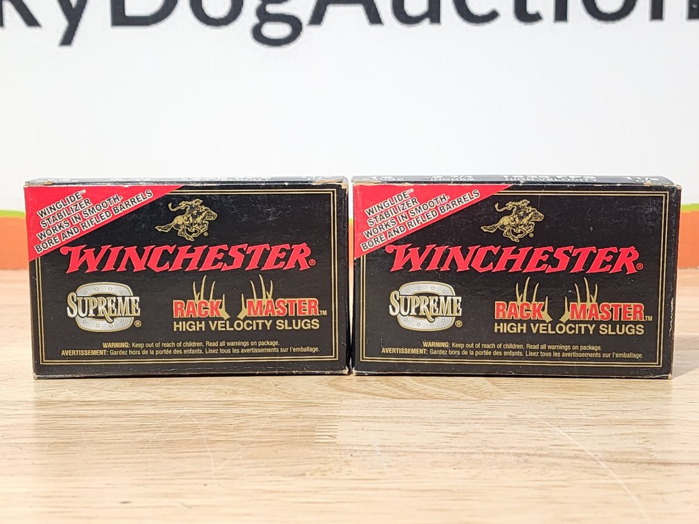 Winchester Rack Master High Velocity 12 Gauge 2 3/4" Slugs (10) Rounds 