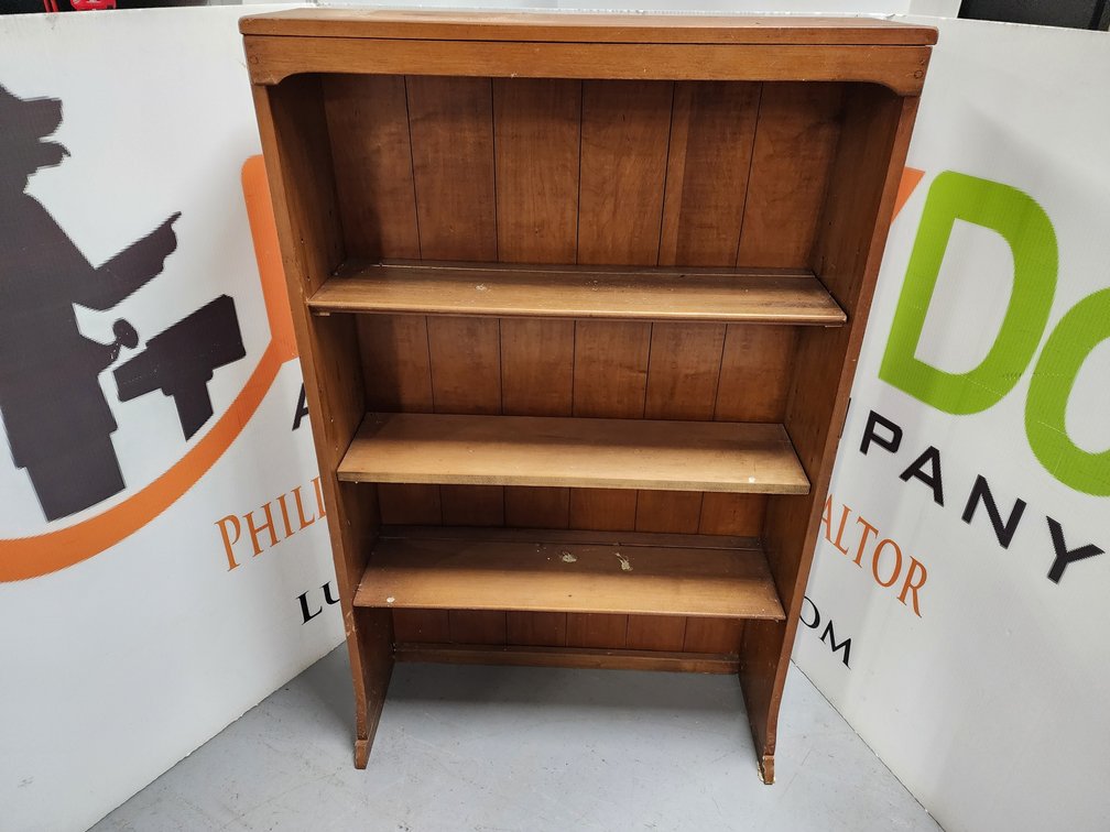 3 Teir Bookshelf Measures 48" Tall x 29.75" Wide x 10.5" Deep