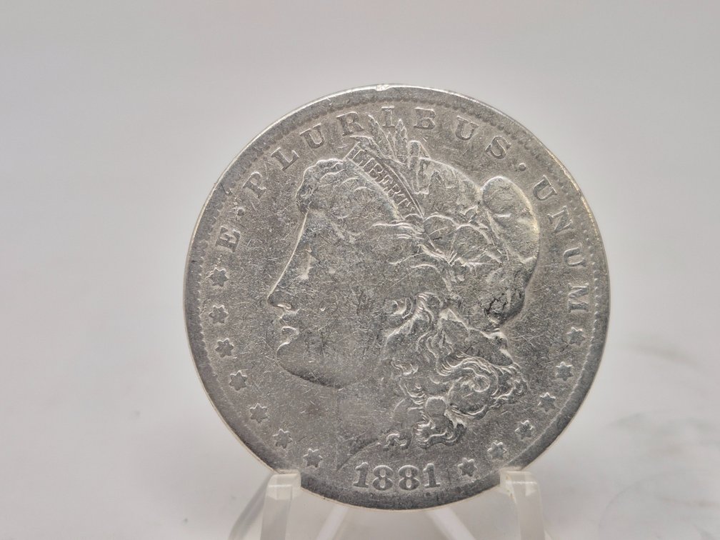 1881 Morgan Silver Dollar