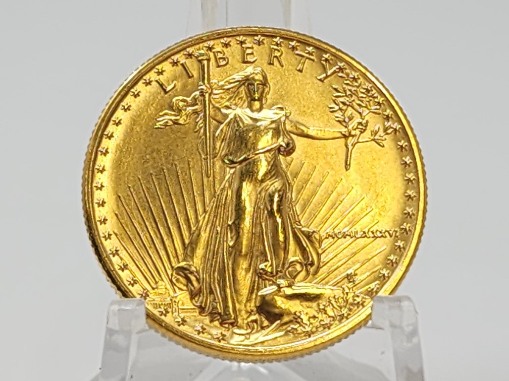 1986 1/2 Oz Fine Gold 25 Dollar Fine Gold Coin