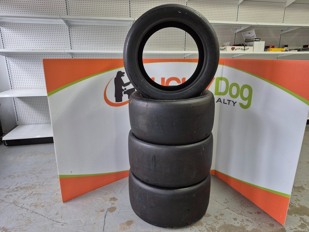 Dunlop 305/680R18 and 310/710R18 Racing Slicks For Competition Ony (New 2 Of Each Included)