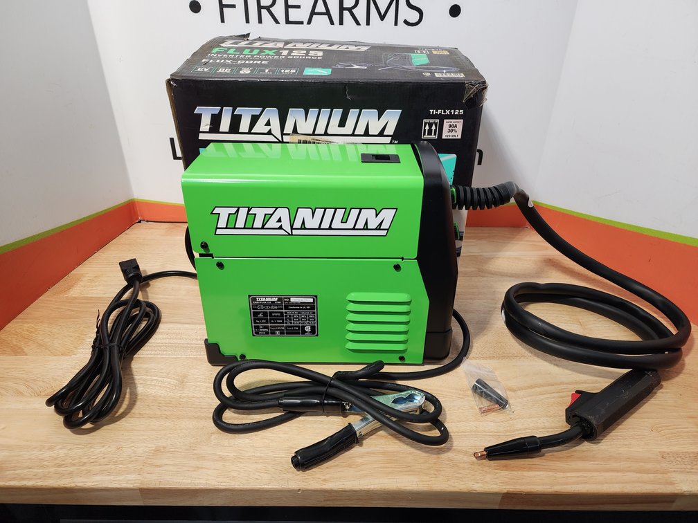 Titanium Flux 125 Flux-Core Welder