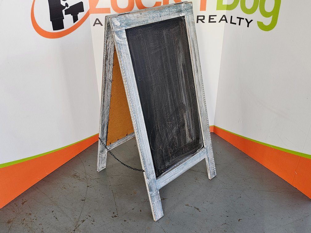 HBCY Chalkboard Easel - Measures 39.5" Tall x 19.5" Wide