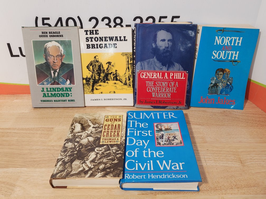 Civil War Books (6) Included 