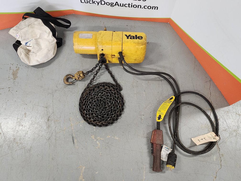 Yale 1 Ton Electric Chain Hoist 