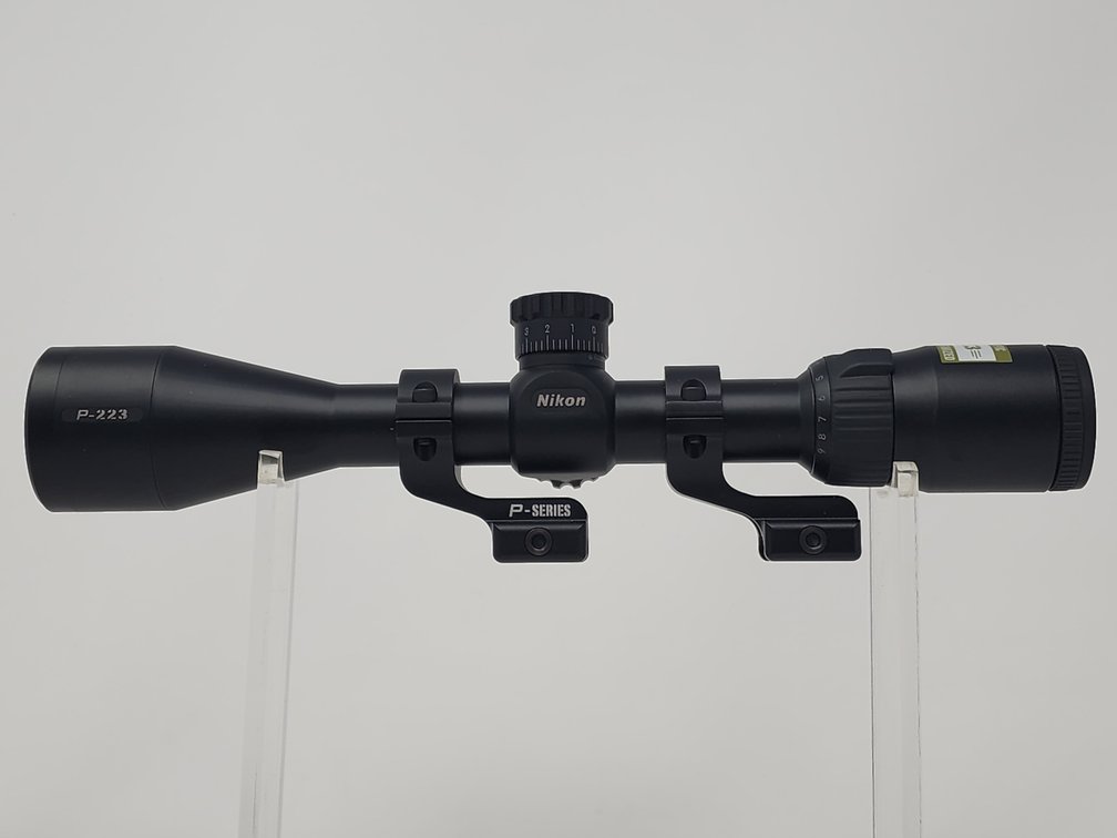 Nikon P-223 3-9x40  Riflescope w/ P Series Rings 